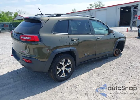 2014 Jeep Cherokee Trailhawk из США, поврежденный, VIN 1C4PJMBS4EW276445